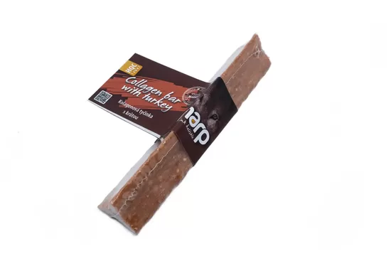 Marp Holistic - Collagen bar with turkey - kolagēna batoniņš ar tītaru, 15 cm